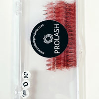 5D Pre-Made Volume Colored Lash Case