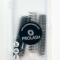 5D Pre-Made Volume Colored Lash Case