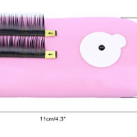 SILICONE LASH PAD:  pink