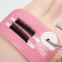SILICONE LASH PAD:  pink