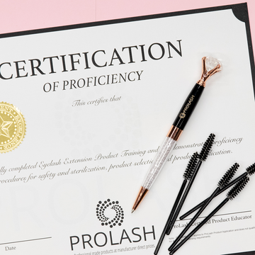 ProLash Eyelash Extension Training Certificate of Proficiency (Exclusive ProLash Trained Technicians Only)
