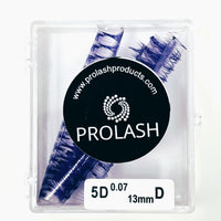 5D Pre-Made Volume Colored Lash Case
