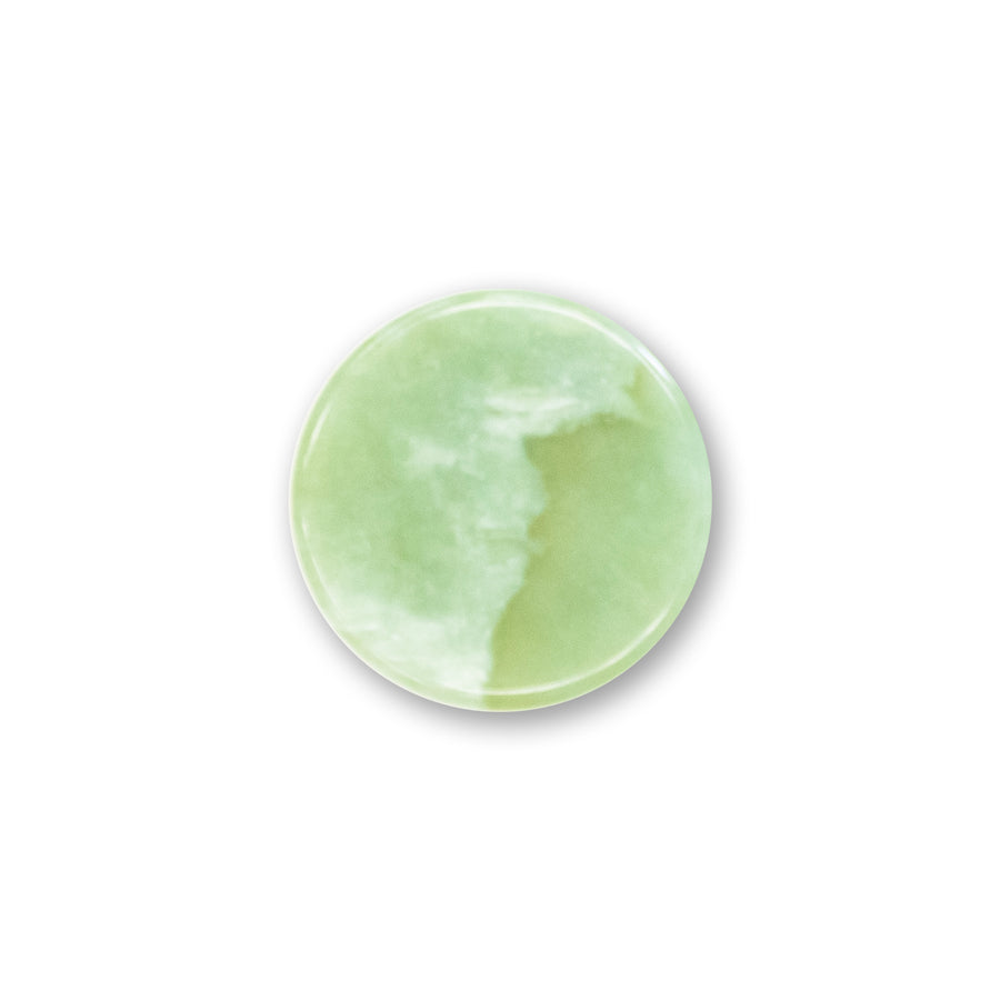 LASH ~ GLUE PLATES-jade & crystal