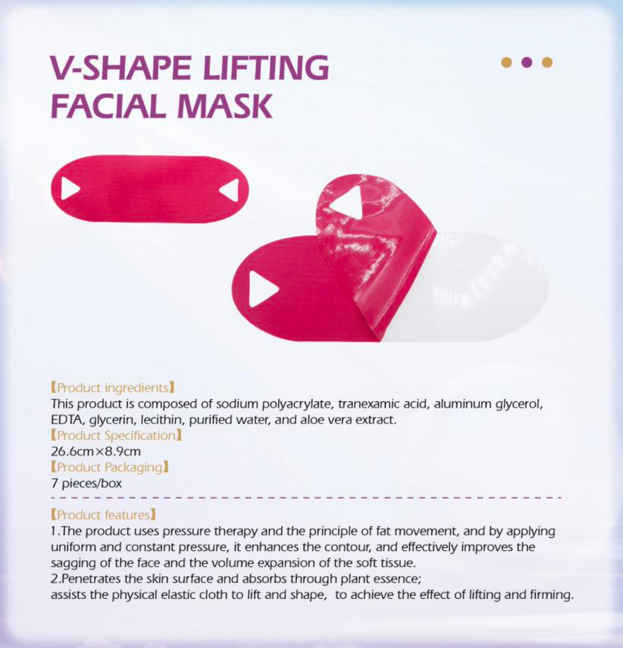 V-Shape Lifting Up Face Mask